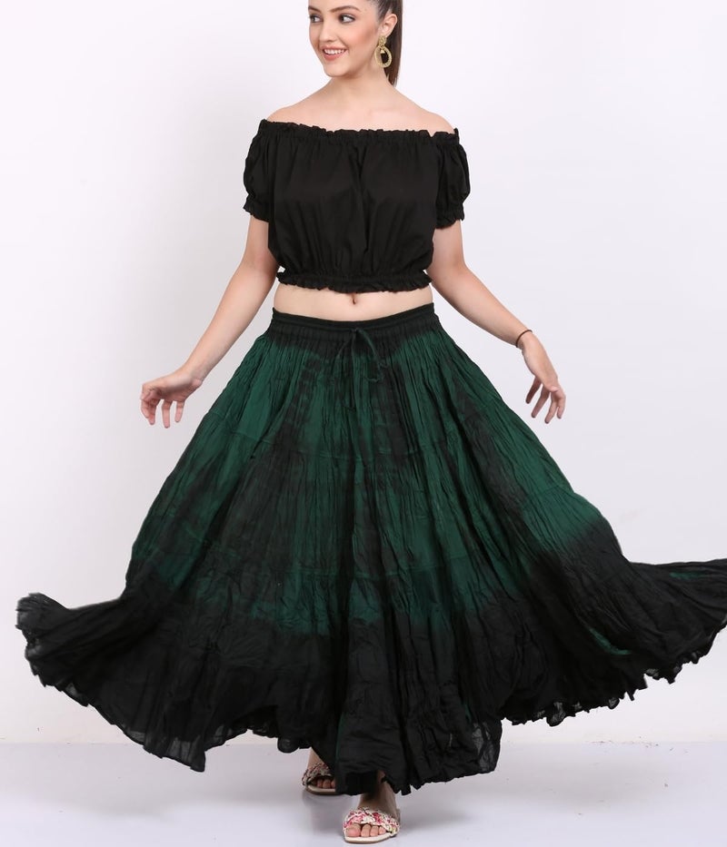 Wevez Women's American 25 Yard Cotton Skirt, One Size, BG - Image 3